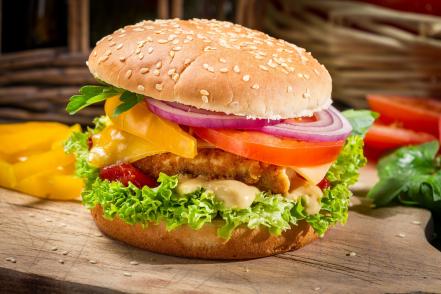 Gyorsételek hamburger egészség
