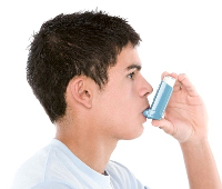 asztma, kórokozók